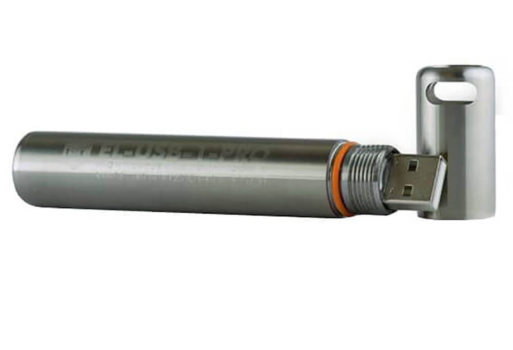 morfin et eller andet sted svejsning USB Submersible Temperature Data Logger, -40–125°C (-40–257°F) - Gilson Co.