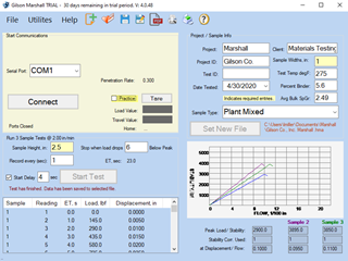 Marshall Data Acquisition Software