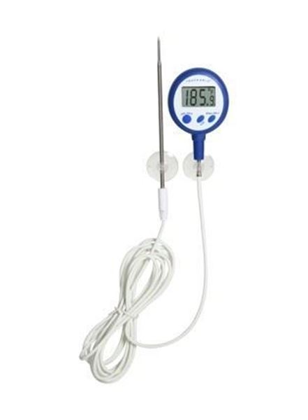 Traceable Remote Probe Digital Thermometer with Calibration; 1 Extra-Long  Stainless Steel Probe