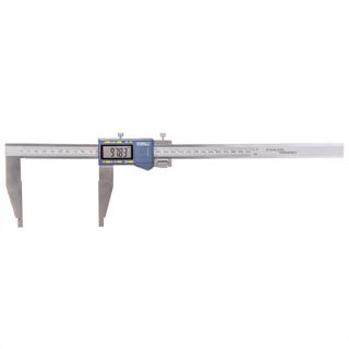 Digital Caliper, 0–12in Range, 3.5in Jaw