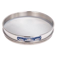 8" Sieve, All Stainless, Half Height, No. 230 with Backing Cloth