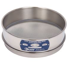 8" Sieve, All Stainless, Full Height, No. 270 with Backing Cloth