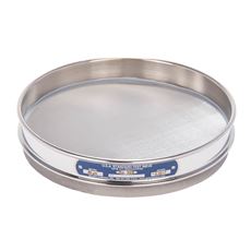 8" Sieve, All Stainless, Half Height, No. 325 with Backing Cloth