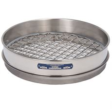 12" Sieve, All Stainless, Intermediate Height, 3/4"