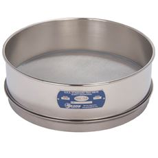 12" Sieve, All Stainless, Full Height, No. 18