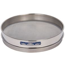 12" Sieve, All Stainless, Half Height, No. 30