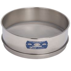 12" Sieve, All Stainless, Full Height, No. 30