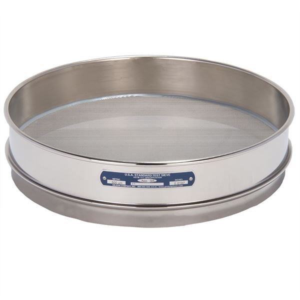 12in Sieve, All Stainless, Intermediate-Height, No.35