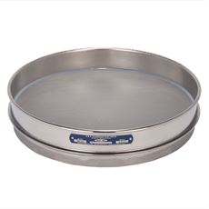 12" Sieve, All Stainless, Half Height, No. 50