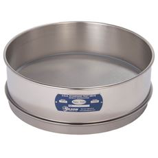 12" Sieve, All Stainless, Full Height, No. 100 with Backing Cloth