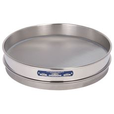 12" Sieve, All Stainless, Half Height, No. 200