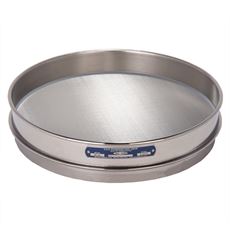12" Sieve, All Stainless, Half Height, No. 325 with Backing Cloth