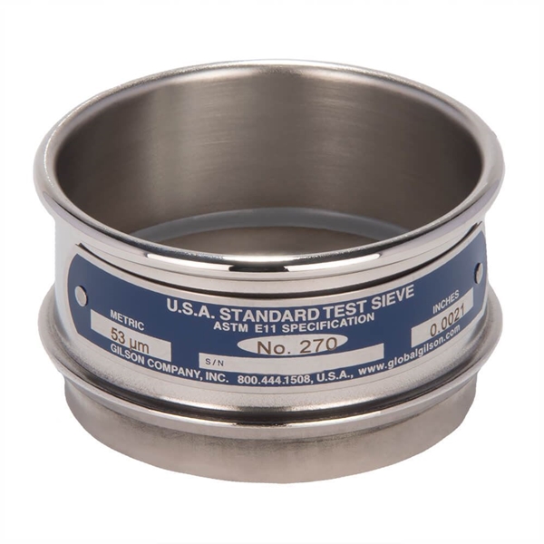 3in Sieve, All Stainless, Full-Height, No.270