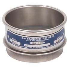 3" Sieve, All Stainless, Full Height, No. 325