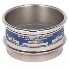 3in Sieve, All Stainless, Full-Height, No.500