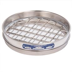8" Sieve, All Stainless, Half Height, 1"