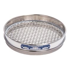 8" Sieve, All Stainless, Half Height, 5/16"