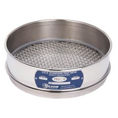 8" Sieve, All Stainless, Full Height, No. 4
