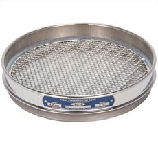 8" Sieve, All Stainless, Half Height, No. 5