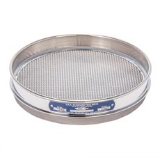 8" Sieve, All Stainless, Half Height, No. 12
