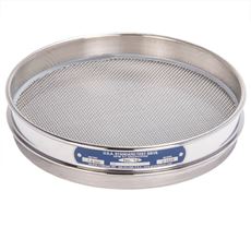 8" Sieve, All Stainless, Half Height, No. 14