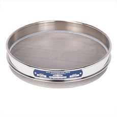 8" Sieve, All Stainless, Half Height, No. 20
