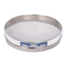 8" Sieve, All Stainless, Half Height, No. 35