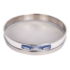 8" Sieve, All Stainless, Half Height, No. 40
