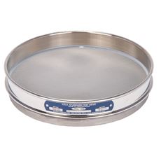 8" Sieve, All Stainless, Half Height, No. 50