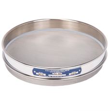 8" Sieve, All Stainless, Half Height, No. 80