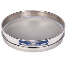 8" Sieve, All Stainless, Half Height, No. 100