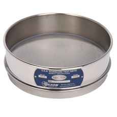 8" Sieve, All Stainless, Full Height, No. 100 with Backing Cloth