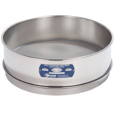 12" Sieve, All Stainless, Full Height, No. 140