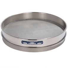 12" Sieve, All Stainless, Half Height, No. 35