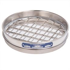 8" Sieve, All Stainless, Half Height, 1-1/2"
