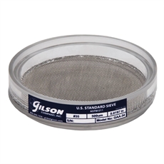 3in Acrylic Frame Sieve, Stainless, No.35 (500µm)
