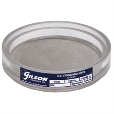 3in Acrylic Frame Sieve, Stainless, No.120 (125µm)
