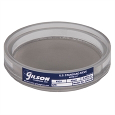 3in Acrylic Frame Sieve, Stainless, No.325 (45µm)