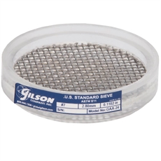 3in Acrylic Frame Sieve, Stainless, No.7 (2.8mm)