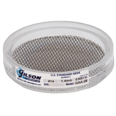 3in Acrylic Frame Sieve, Stainless, No.14 (1.4mm)