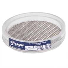 3in Acrylic Frame Sieve, Stainless, No.18 (1.0mm)