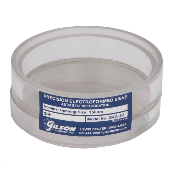 3in Acrylic Frame Precision Electroformed Sieve, 150µm