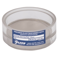 3in Acrylic Frame Precision Electroformed Sieve, 25µm