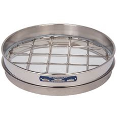 12" Sieve, All Stainless, Half Height, 2-1/2"