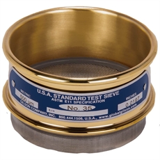 3in Sieve, Brass/Stainless, Full-Height, No.35