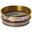 3in Sieve, Brass/Stainless, Half-Height, No.40