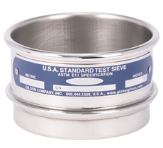 3in Sieve, All Stainless, Full-Height, No.60