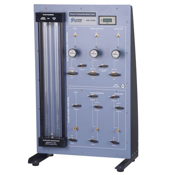 Master Control Panel for Triaxial & Permeability Tests