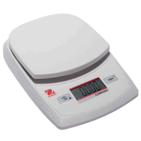 220g Capacity Ohaus Compass™ CR Portable Scale, 0.1g Readability