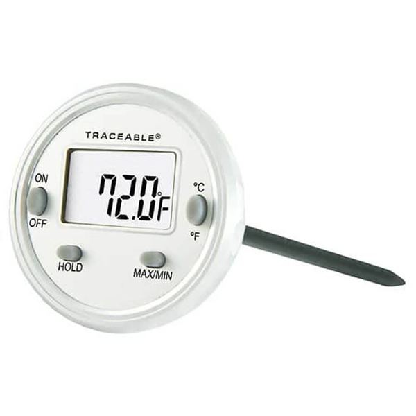 Waterproof IP67 Rated, Digital Dial Thermometer, -4°—185°F (-20°—85°C)